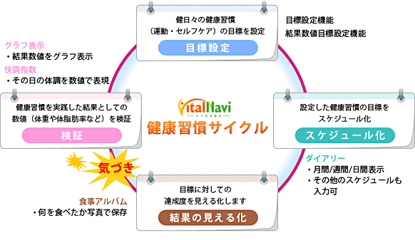 健康習慣サイクル